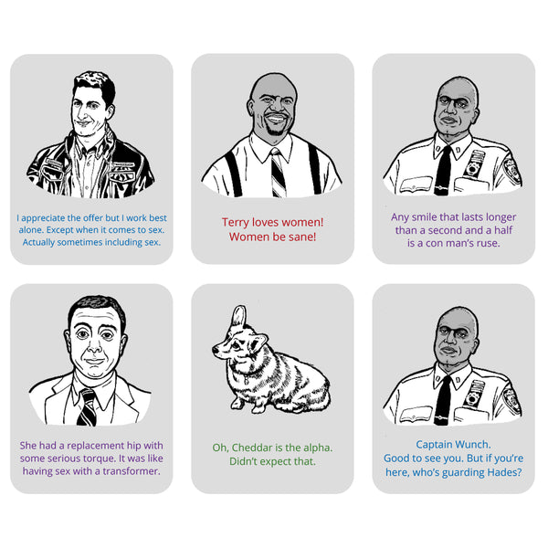 Brooklyn Nine Nine 2026 Desk Calendar