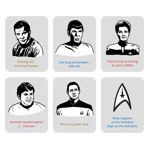 Star Trek 2024 desk calendar