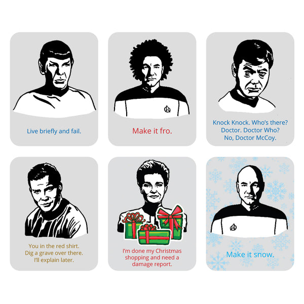 Star Trek 2025 desk calendar