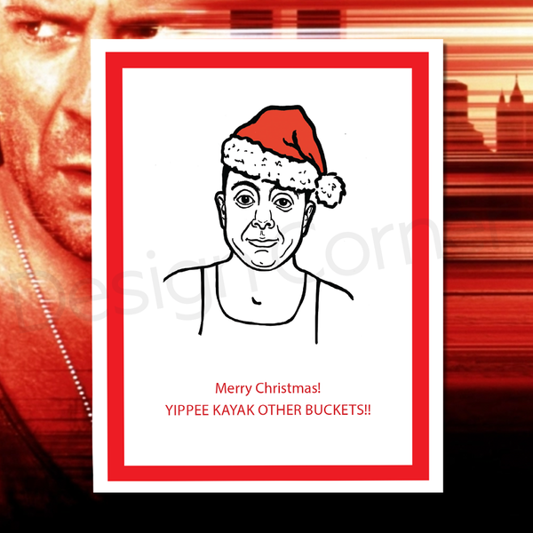 Brooklyn Nine Nine Boyle Die Hard Christmas Card