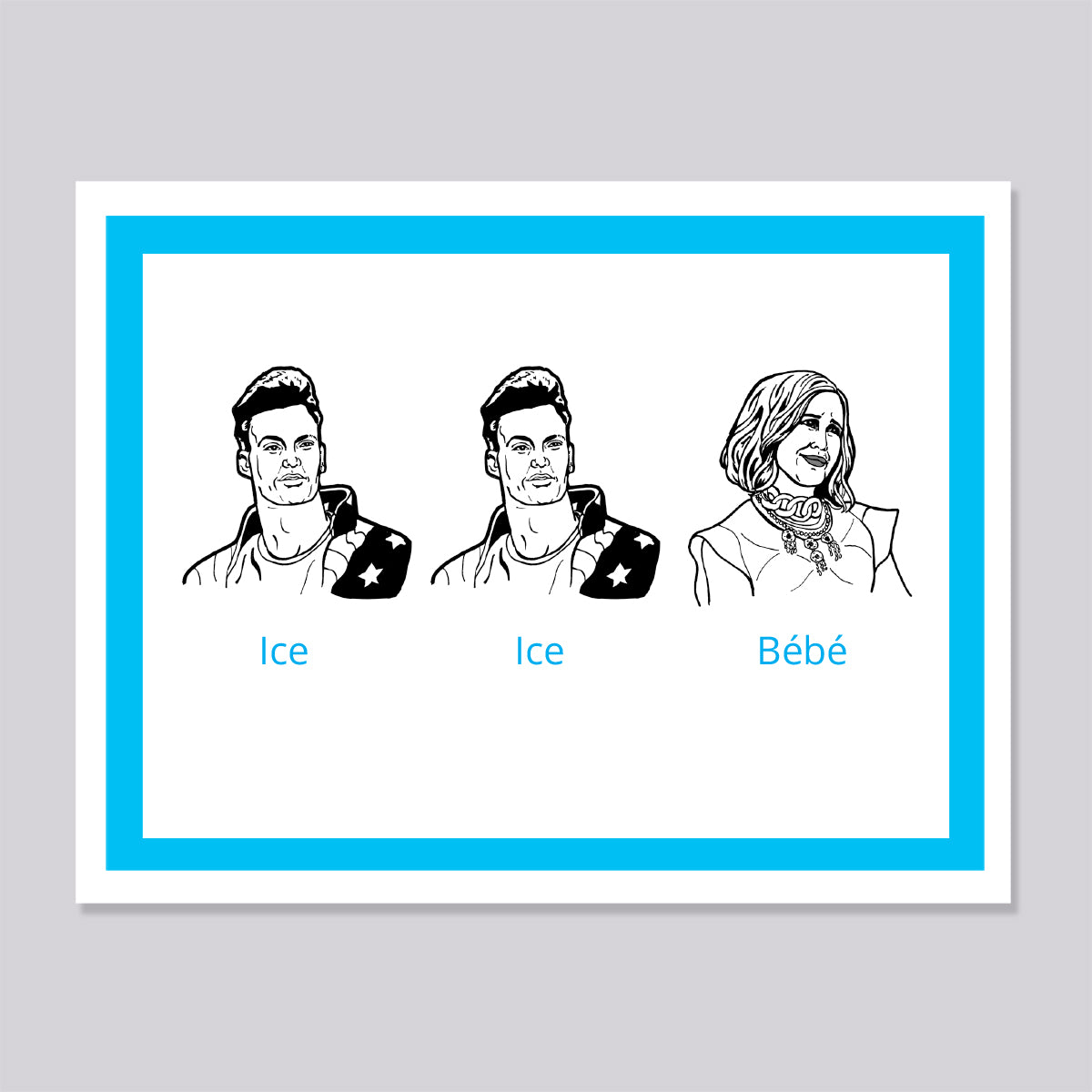 Schitts Creek Moira Ice Ice Bebe Card