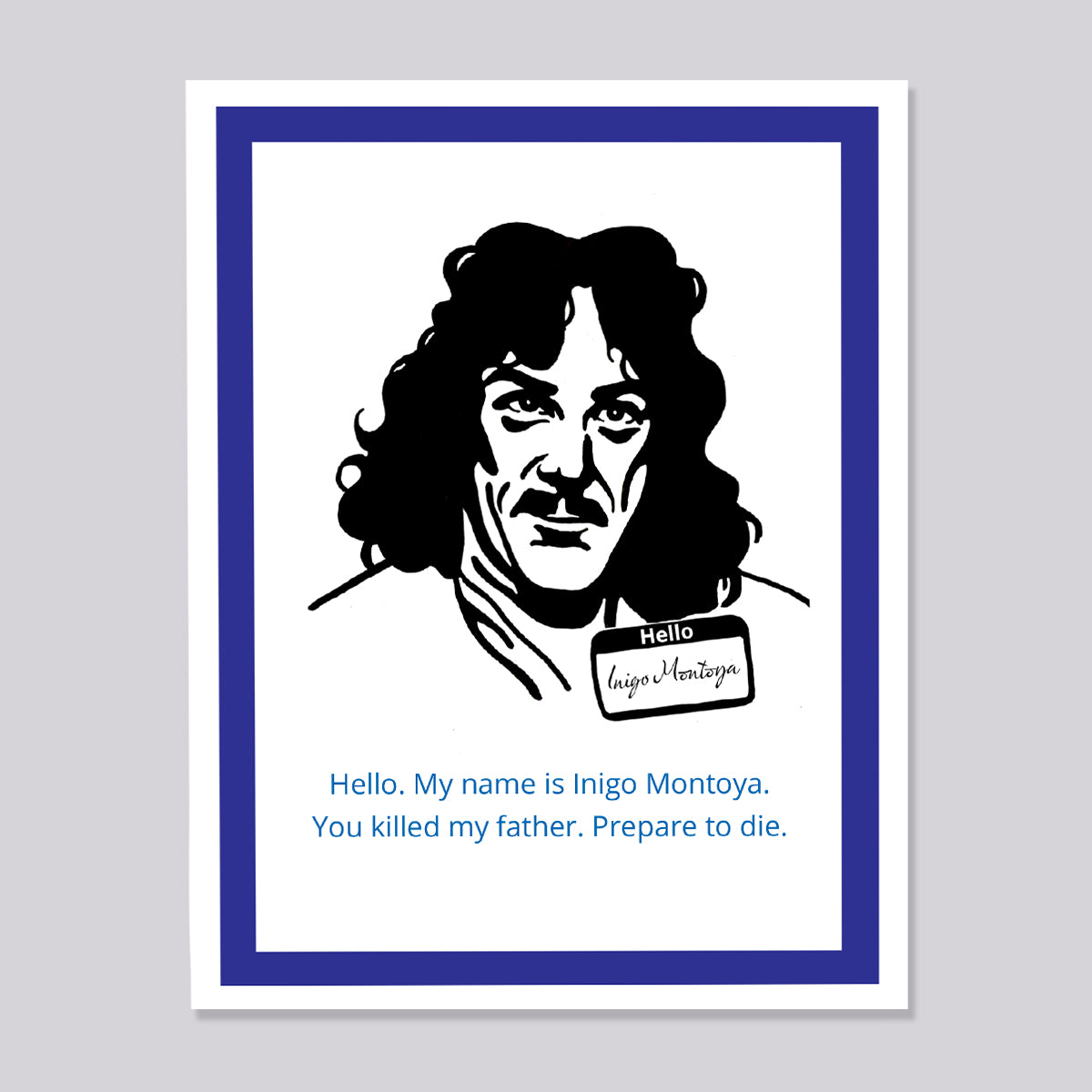 Princess Bride Inigo Montoya Card