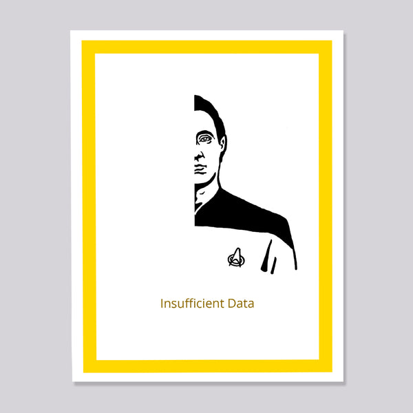 Star Trek Next Generation Data Magnet and Ornament