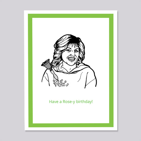Schitts Creek Jocelyn Rose-y Day Birthday Card