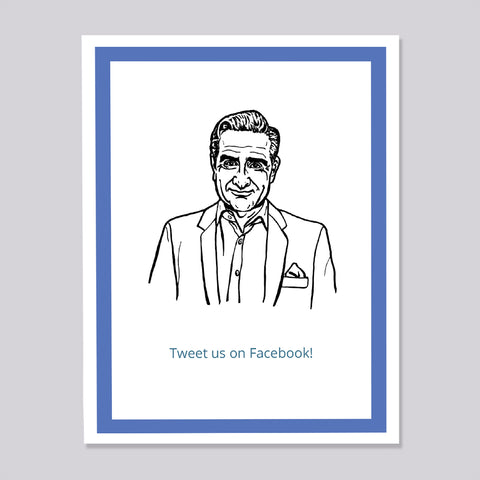 Schitts Creek Johnny Tweet Card