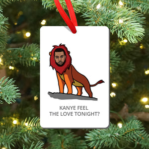 Kanye Lion Ornament and Magnet