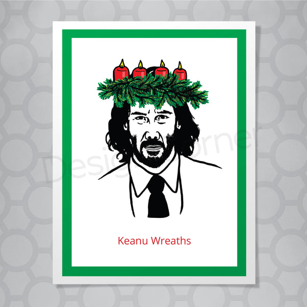 Keanu Reeves Pun Magnet and Ornament