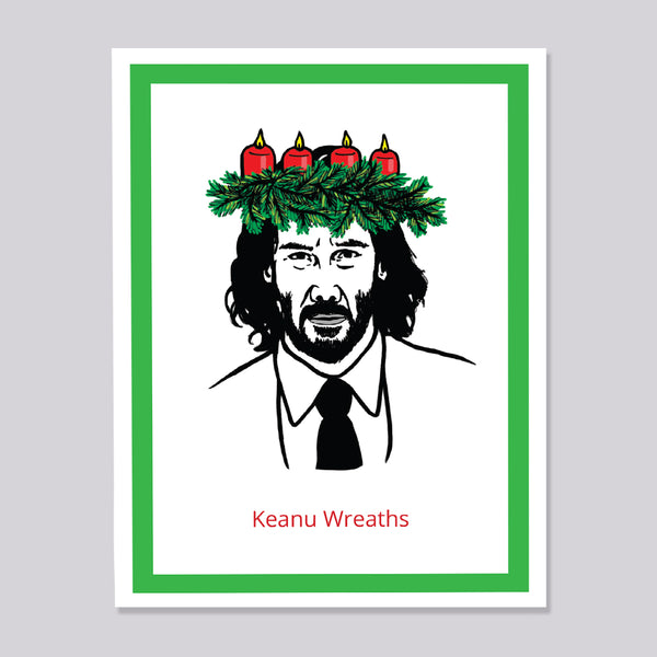 Keanu Reeves Pun Magnet and Ornament