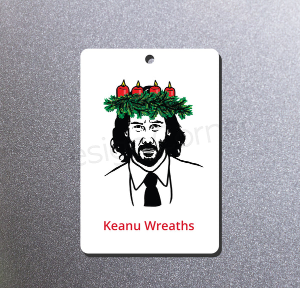 Keanu Reeves Pun Magnet and Ornament