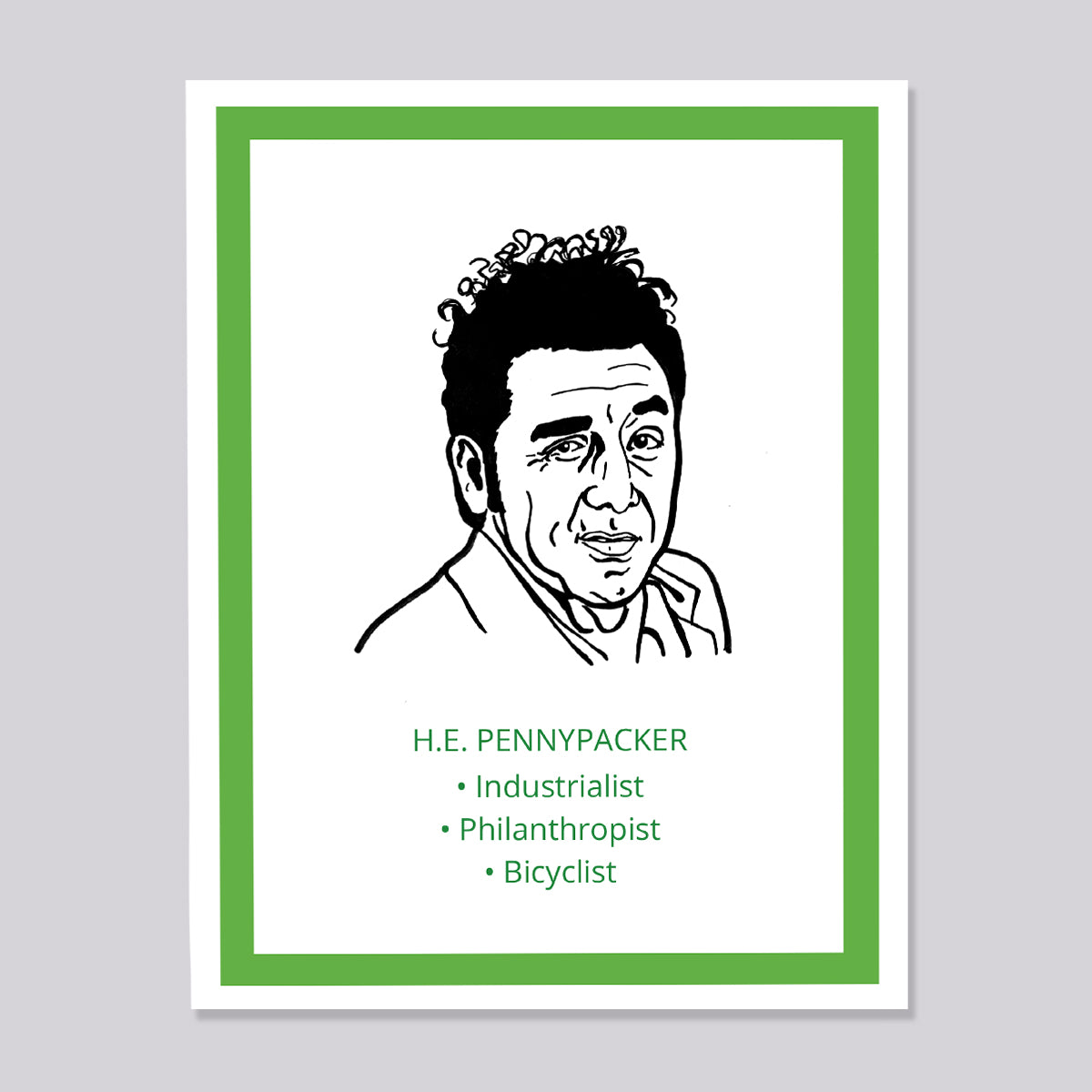 Seinfeld Kramer Pennypacker Card