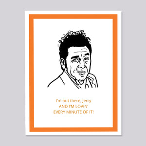 Seinfeld Kramer Out There Card