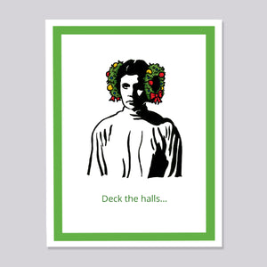 Star Wars Princess Leia Christmas Card
