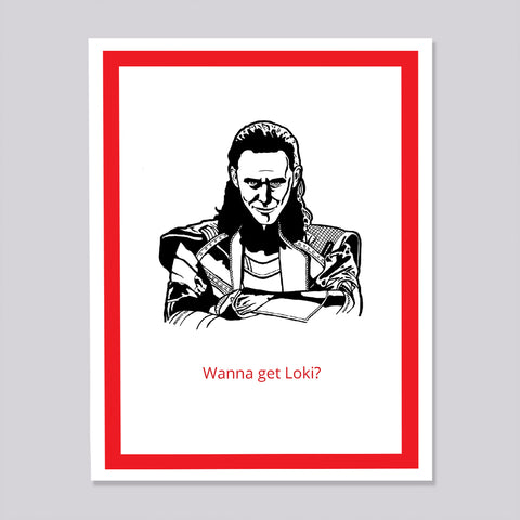 Marvel Loki Lucky Card