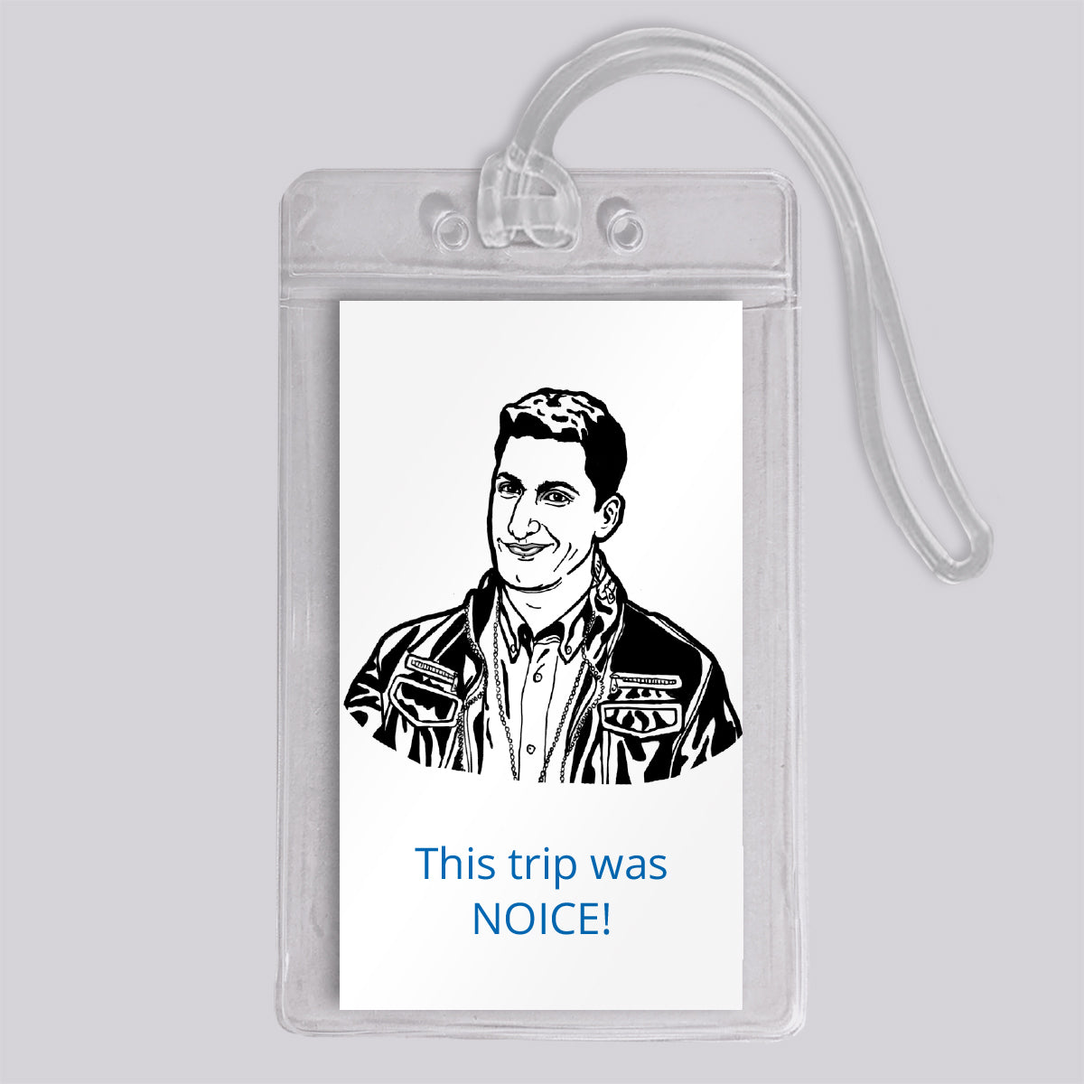 Brooklyn Nine Nine Jake Peralta Luggage Tag