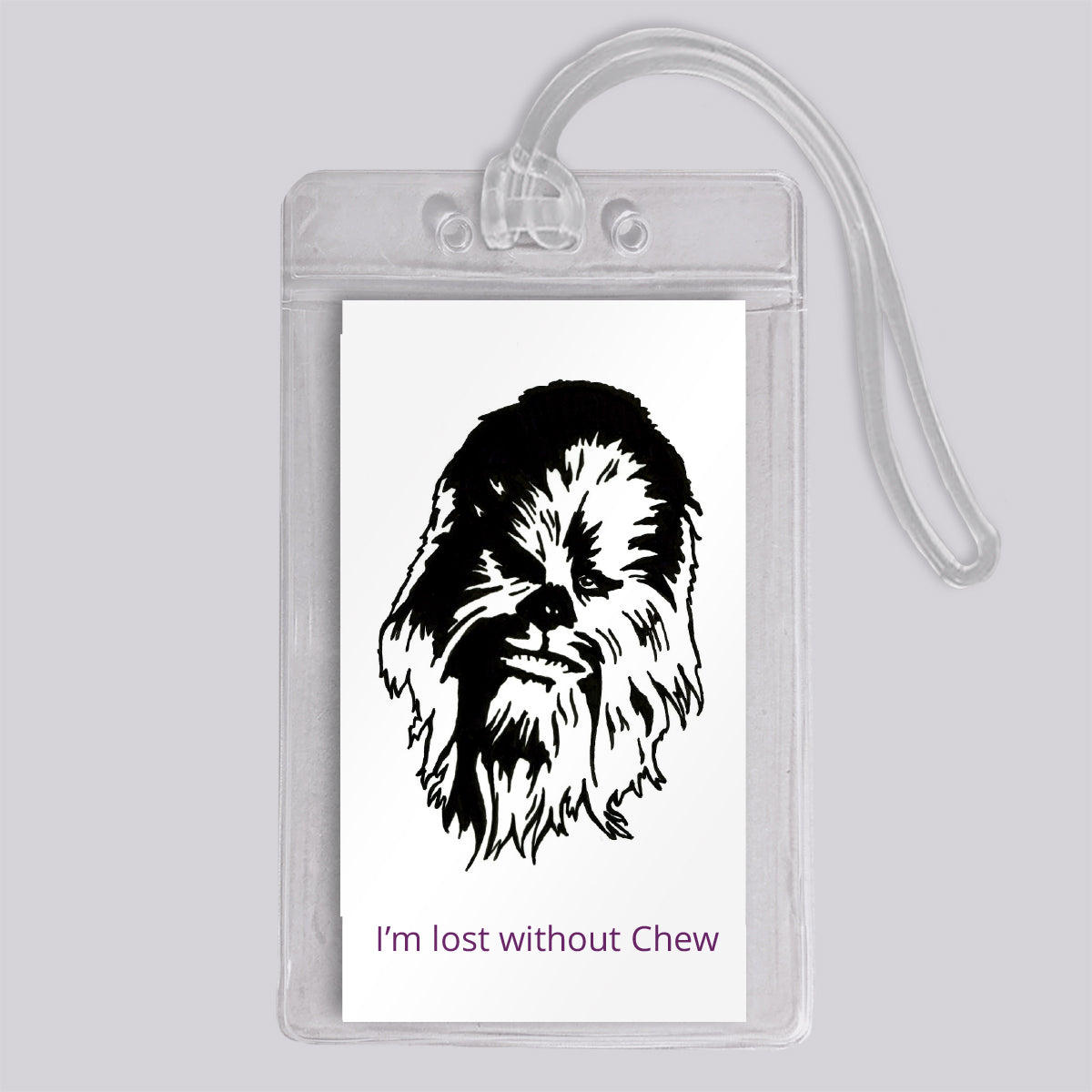 Star Wars Chewbacca Luggage Tag
