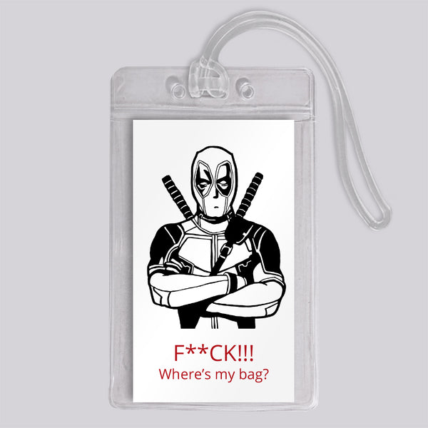 Marvel Deadpool Luggage Tag