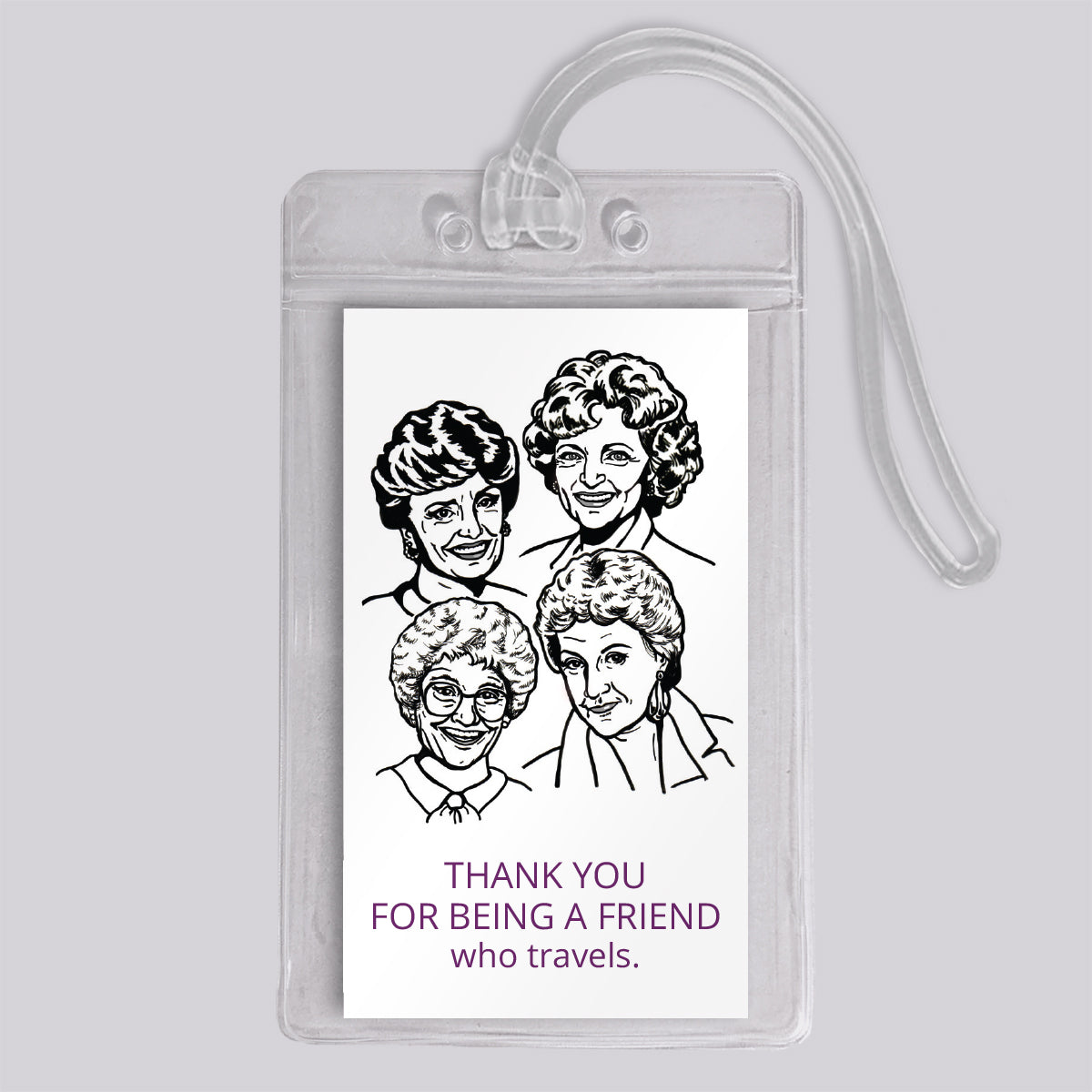 Golden Girls Luggage Tag