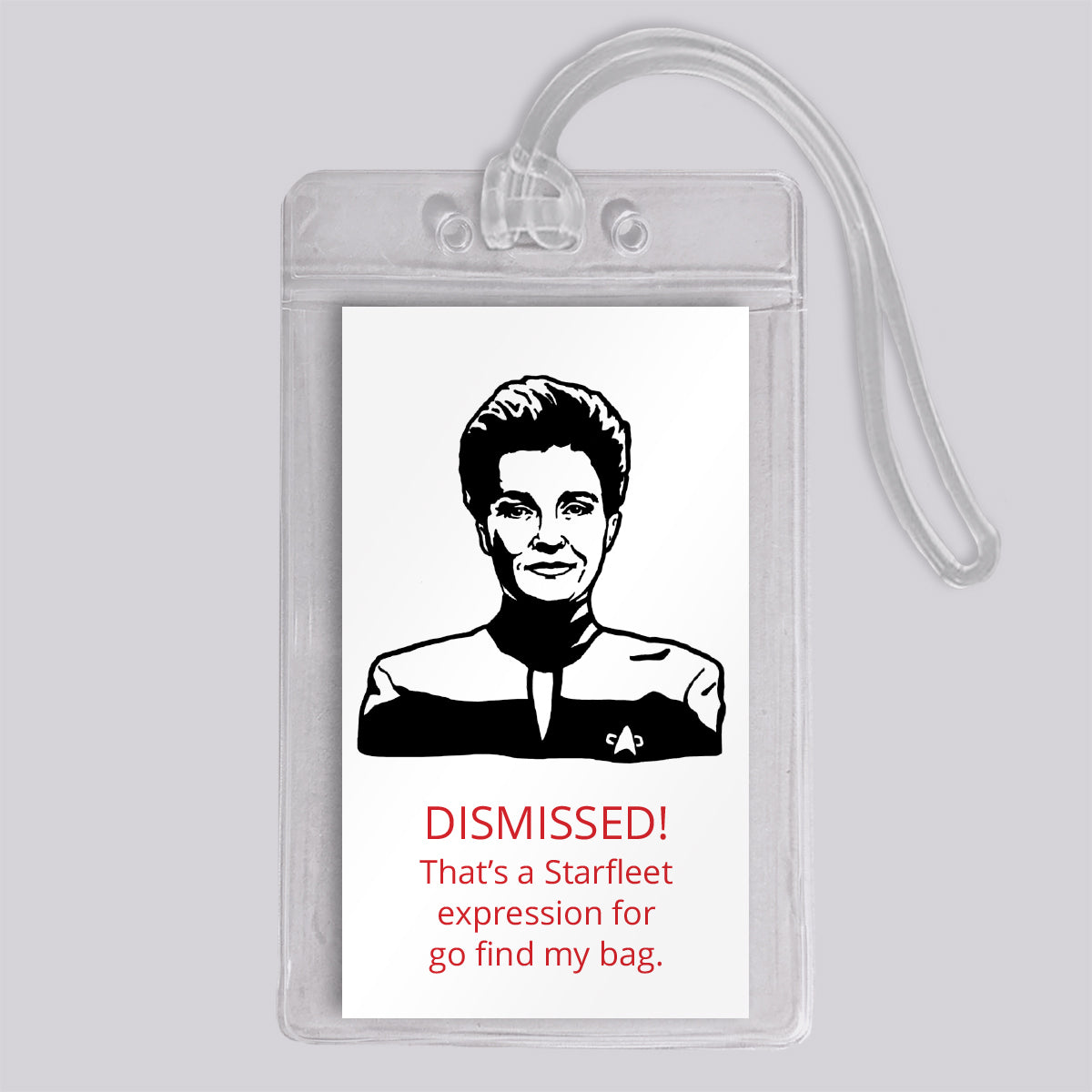 Star Trek Janeway Luggage Tag