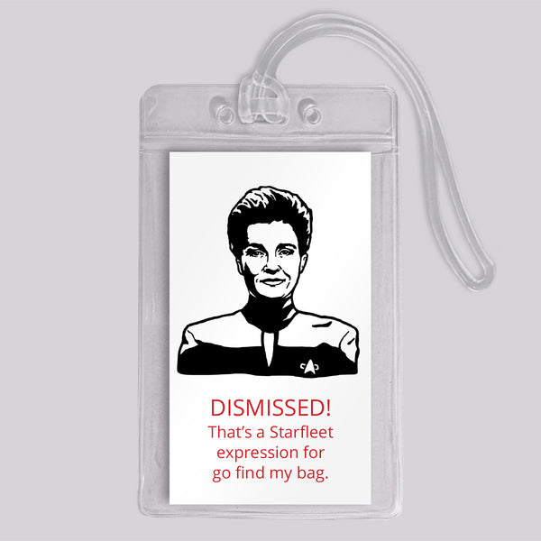 Star Trek Janeway Luggage Tag