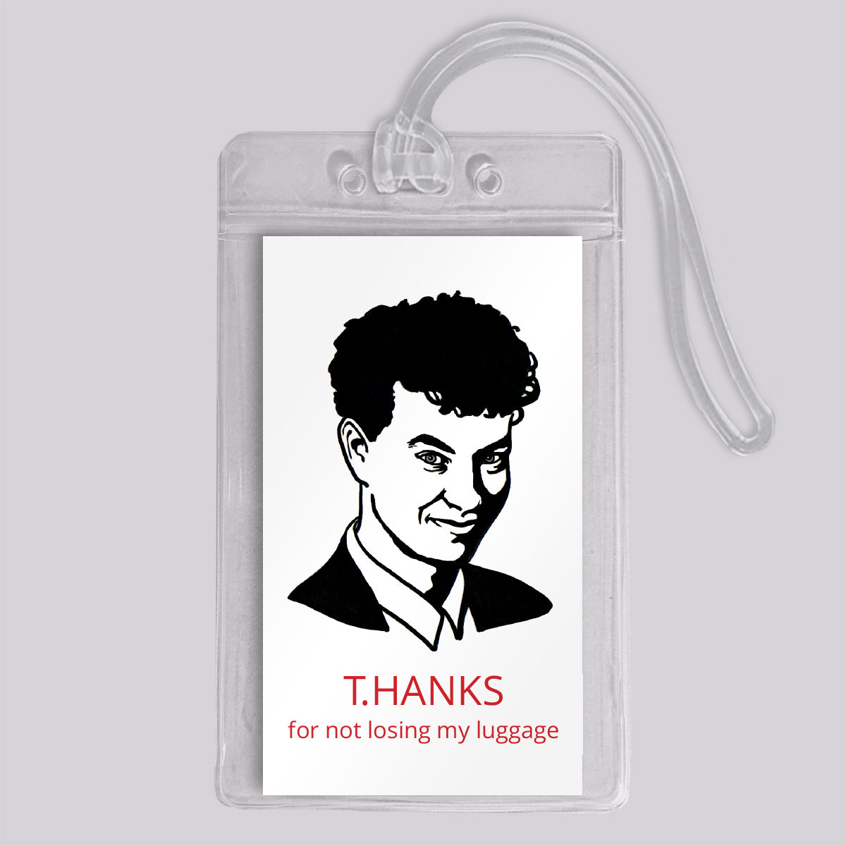 Tom Hanks Luggage Tag