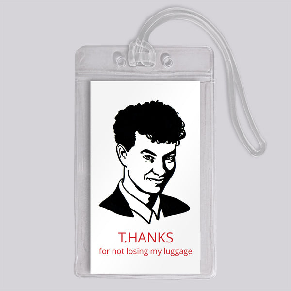 Tom Hanks Luggage Tag