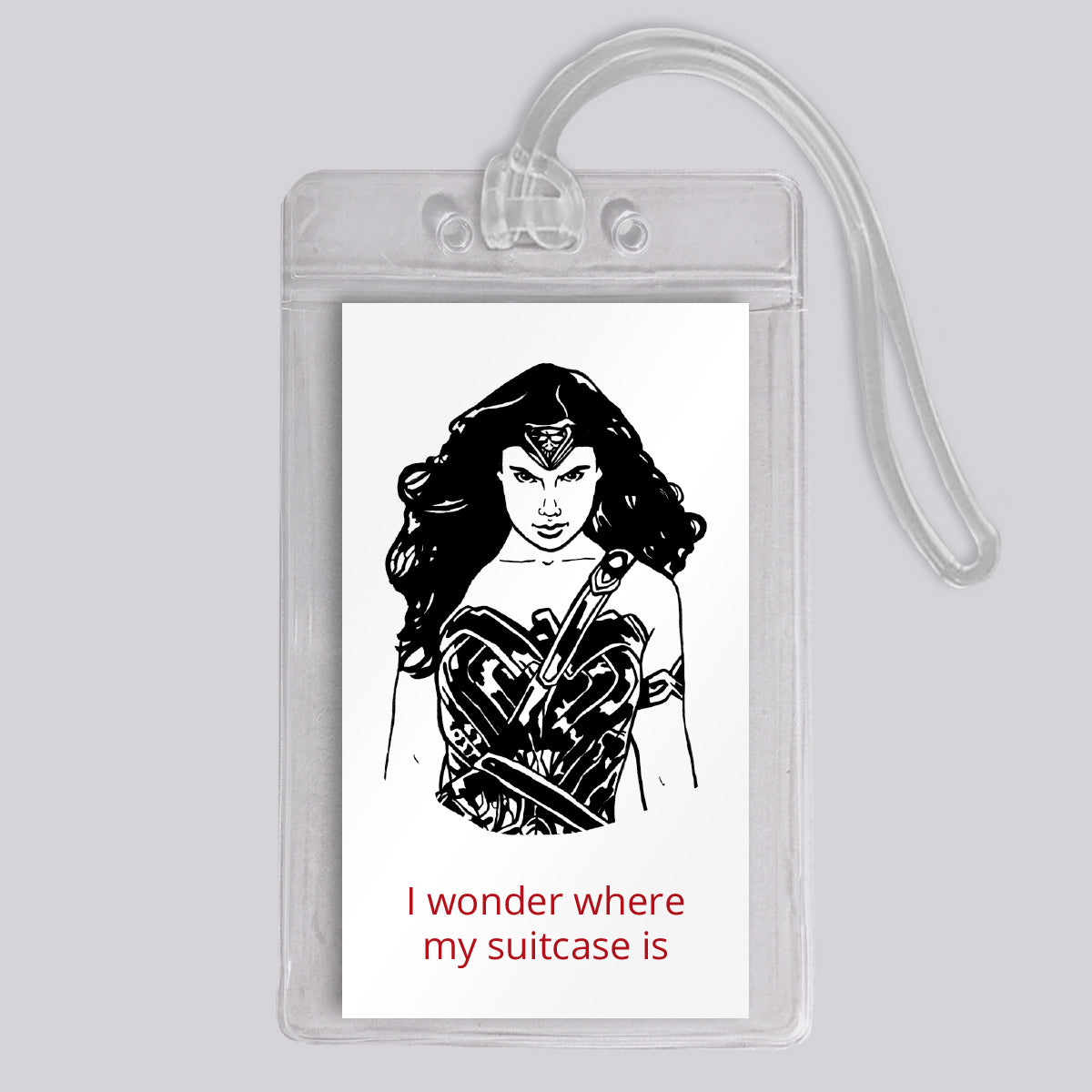 DC Comics Wonder Woman Luggage Tag