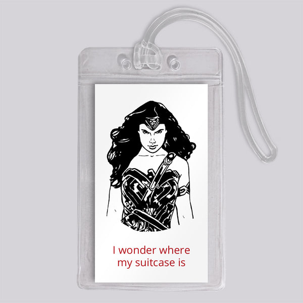 DC Comics Wonder Woman Luggage Tag