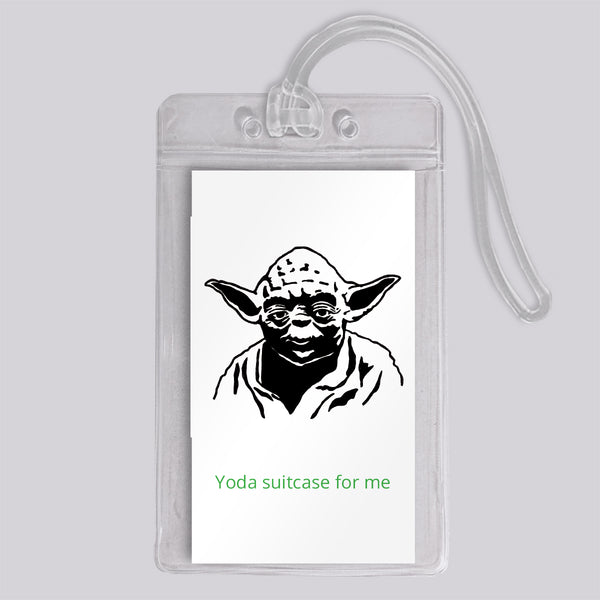 Star Wars Yoda Luggage Tag