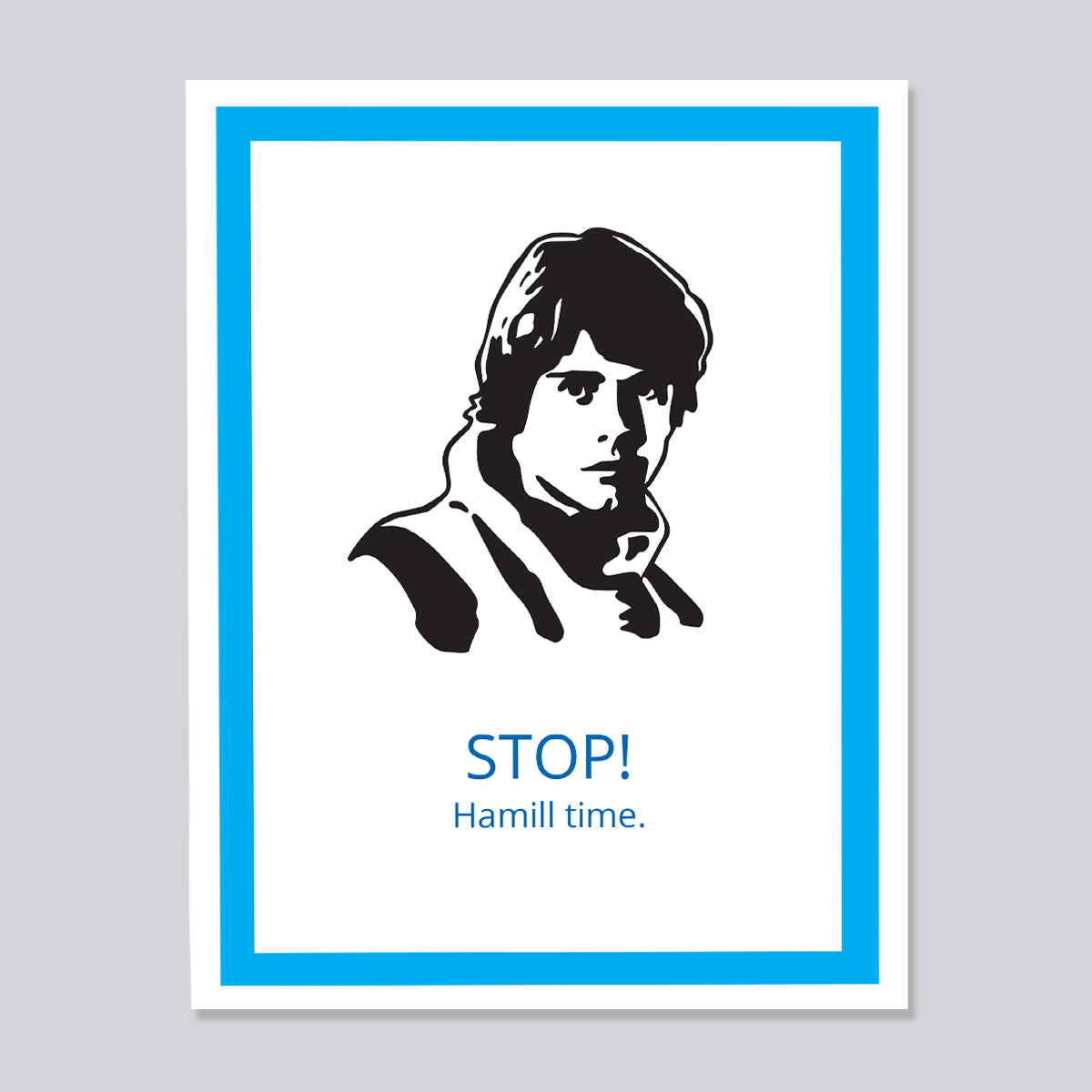 Star Wars Luke Skywalker Hamill Time Card