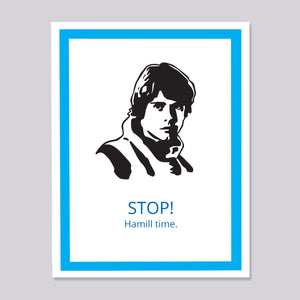 Star Wars Luke Skywalker Hamill Time Card