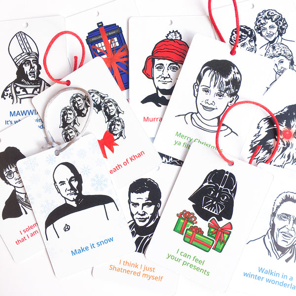 Seinfeld Soup Nazi No Fruitcake For You Magnet and Ornament