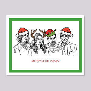 Schitts Creek Christmas Card
