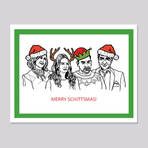 Schitts Creek Christmas Card