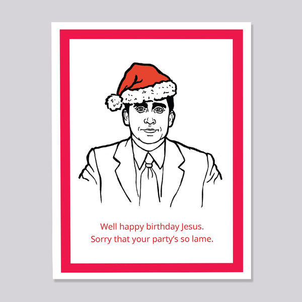 The Office Michael Scott Christmas Party Magnet and Ornament
