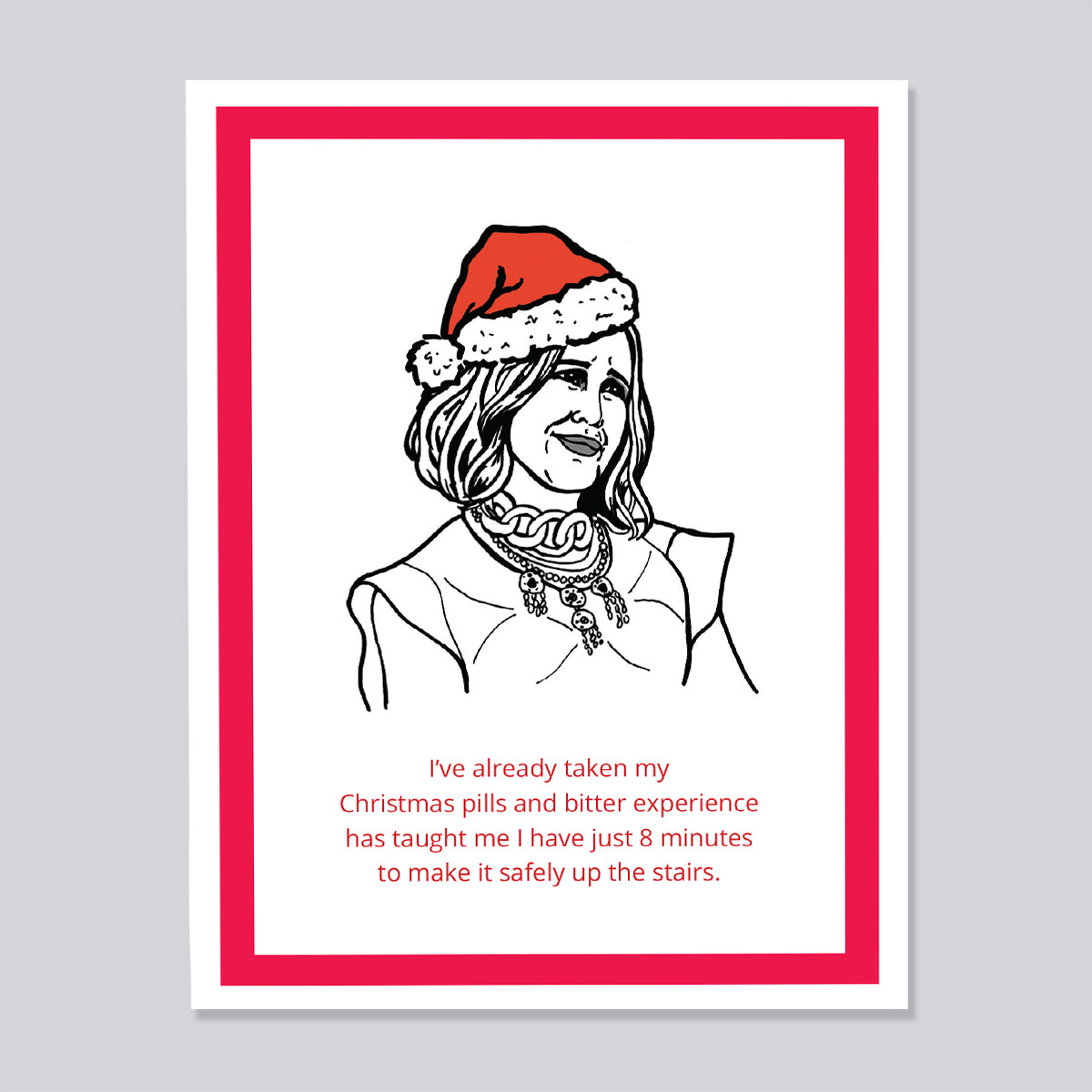 Schitts Creek Moira Christmas Card