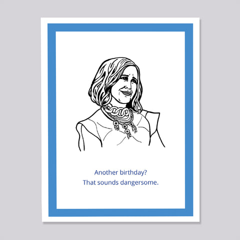 Schitts Creek Moira Dangersome Card