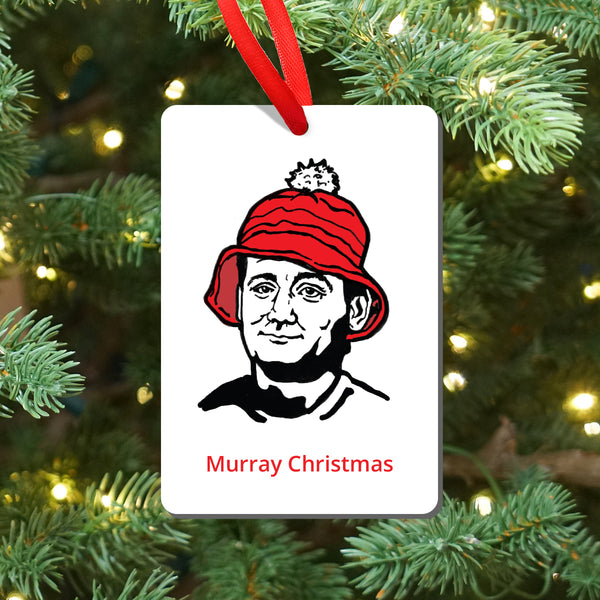 Murray Christmas Pun Magnet and Ornament