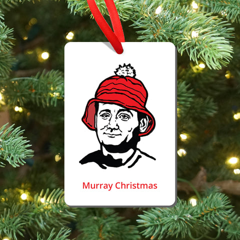 Murray Christmas Pun Magnet and Ornament