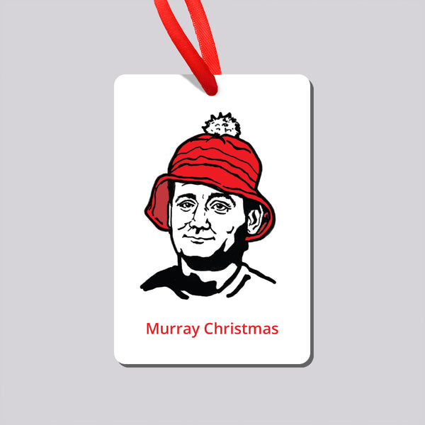 Murray Christmas Pun Magnet and Ornament