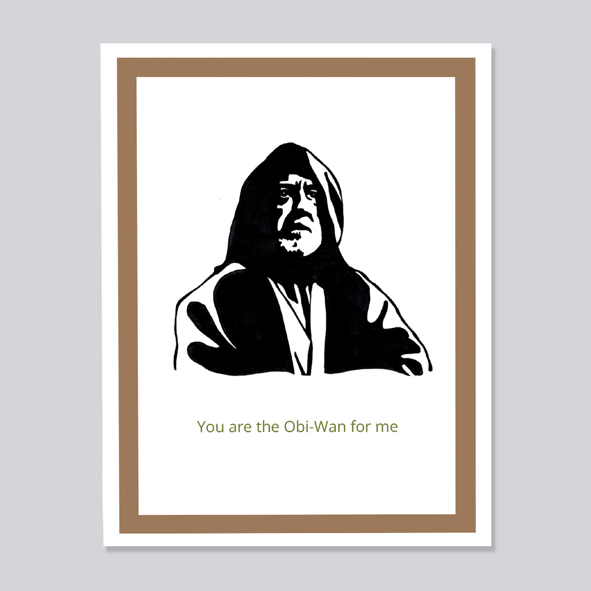 Star Wars Obi Wan Card