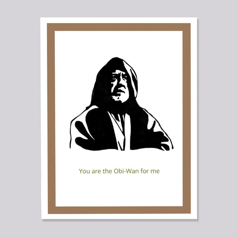Star Wars Obi Wan Card