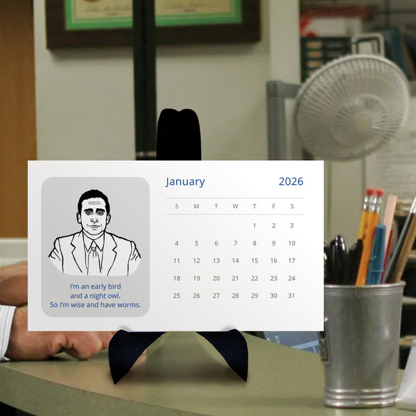 The Office 2026 Desk Calendar