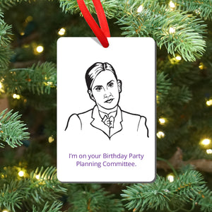 The Office Angela Birthday Committee Magnet and Ornament