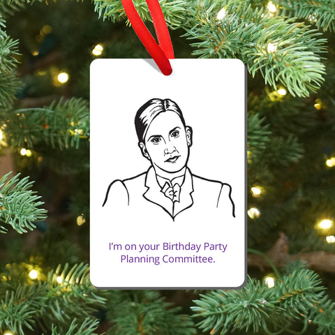 The Office Angela Birthday Committee Magnet and Ornament