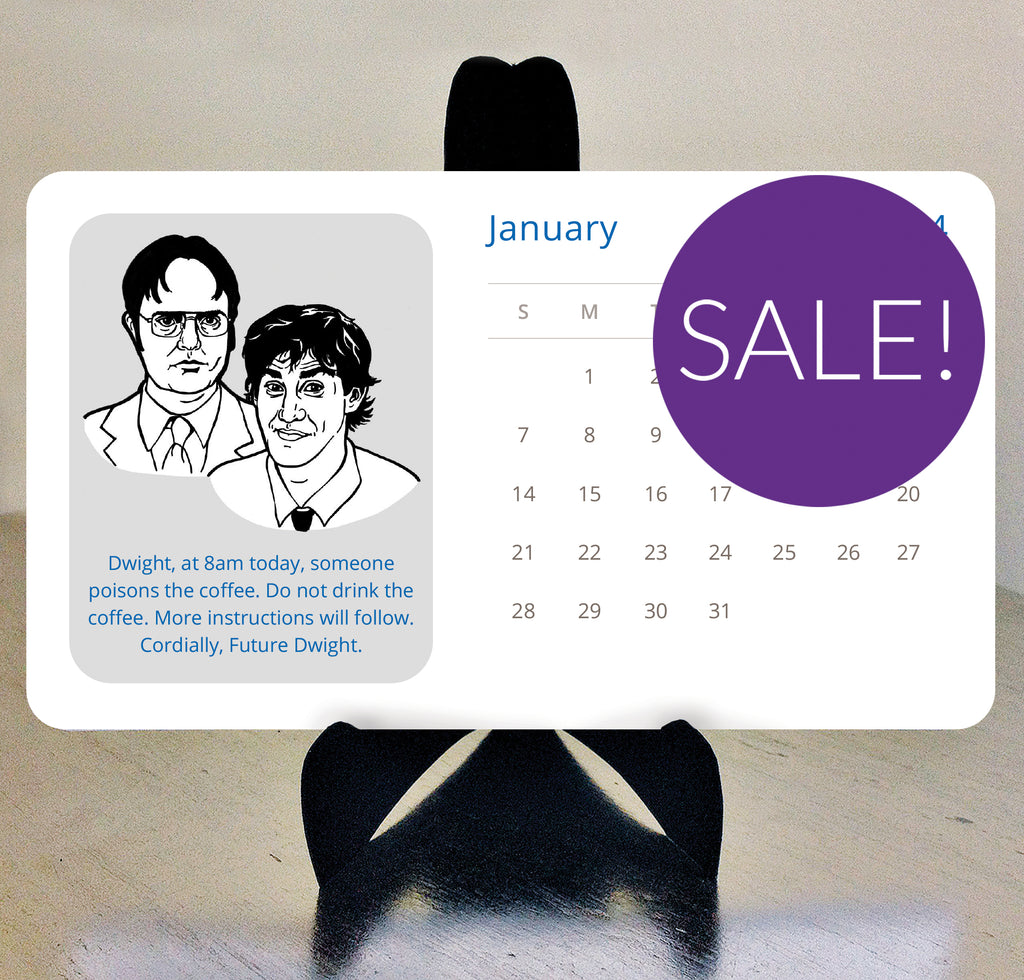 HALF PRICE SALE! The Office 2024 Desk Calendar Design Corner Online