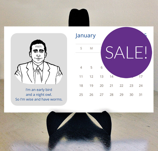 HALF PRICE SALE! The Office 2026 Desk Calendar