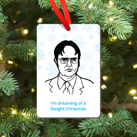 The Office Dwight Christmas Magnet and Ornament