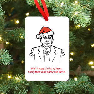 The Office Michael Scott Christmas Party Magnet and Ornament