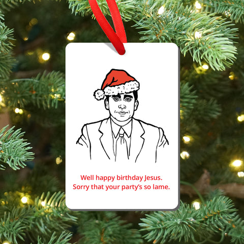 The Office Michael Christmas Magnet and Ornament