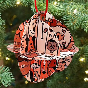 Cats and Dogs build-your-own 3D ornament